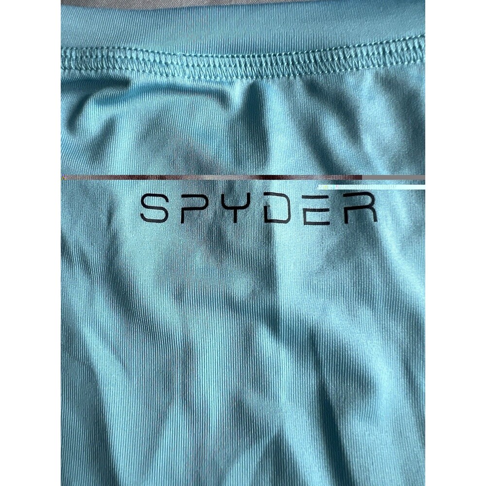 Spyder Boys Quick Dry Rash Guard Top Sz L 14/16 UPF 30 Stretch Beach Swim Travel